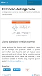 Mobile Screenshot of elrincondelingeniero.com